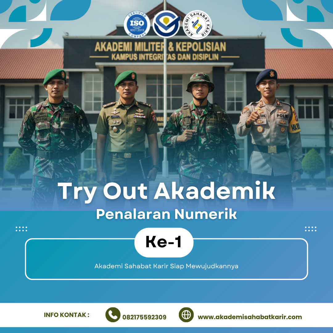 Try Out Akademik Penalaran Numerik 1